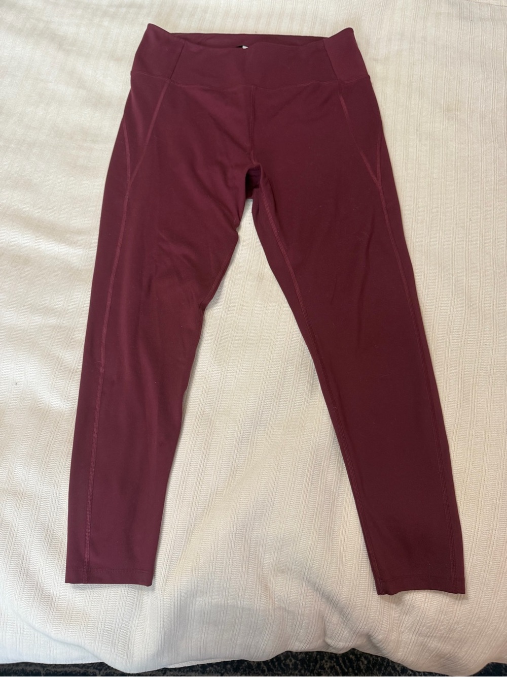 Girlfriend Collective Burgundy Leggings 🍒